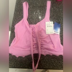 Abound pink Tank crop top from Nordstrom
